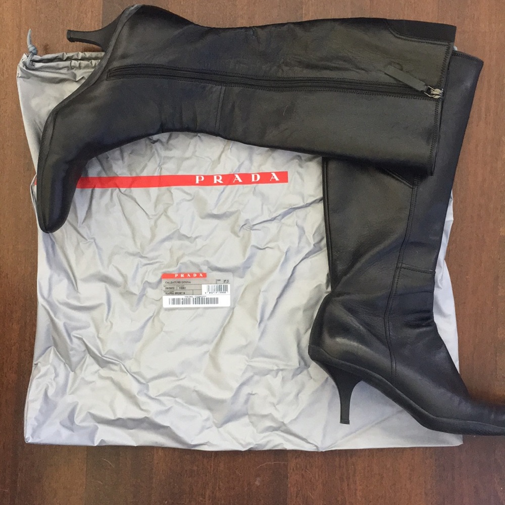 Prada Calzature Donna Napa Sport